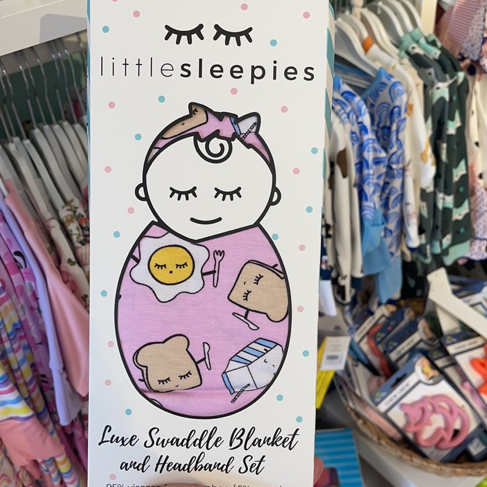 NWT Little Sleepies Swaddle Blankets